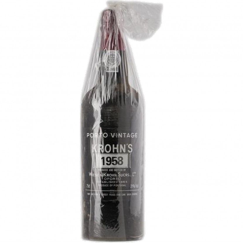 Porto Krohn Vintage 1958 75 Cl
