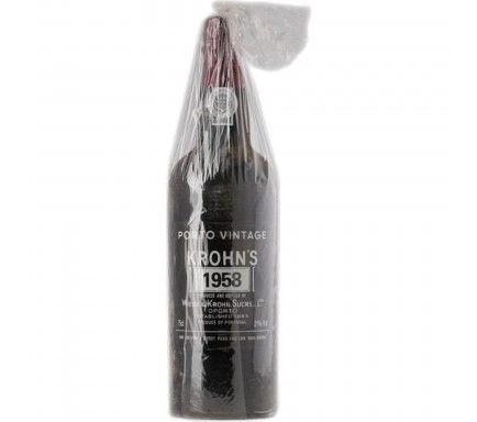 Porto Krohn Vintage 1958 75 Cl