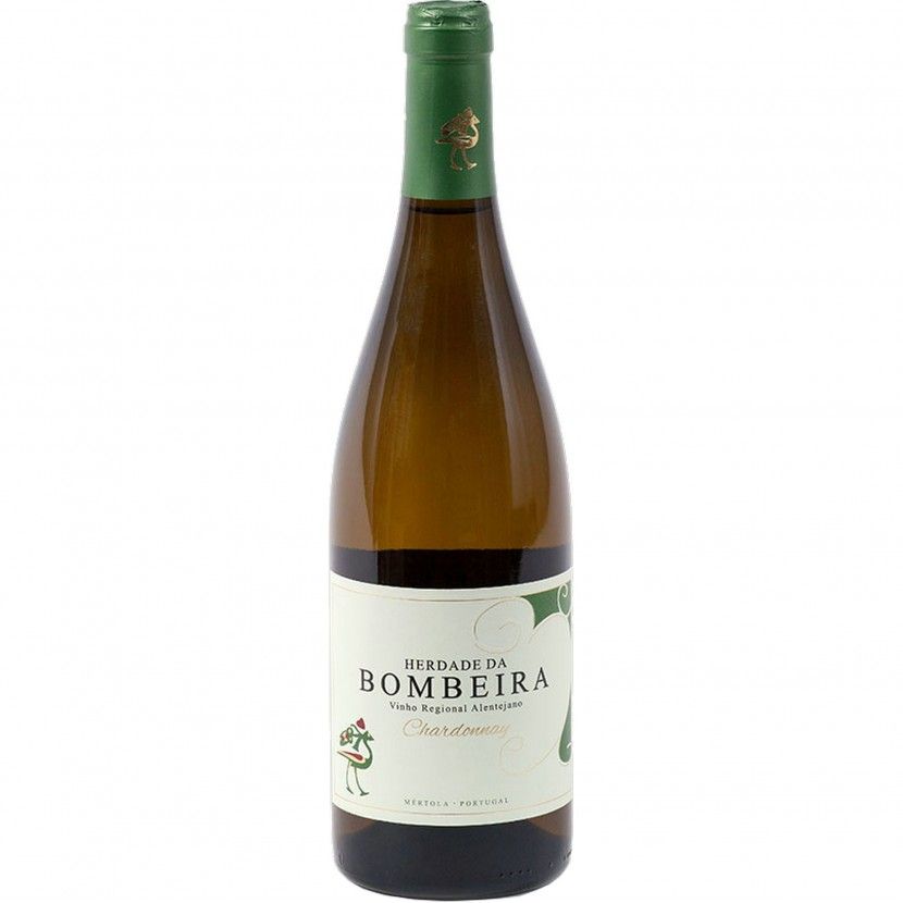 White Wine Bombeira Guadiana Chardonnay 75 Cl