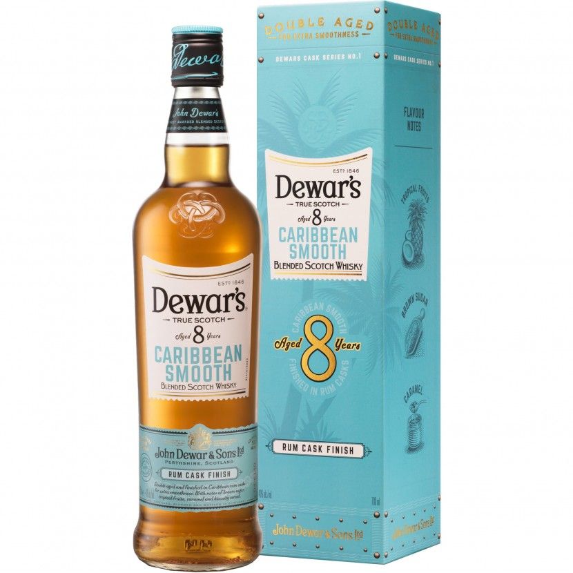 Whisky Dewar's Caribbean Smooth 8 Anos 70 Cl