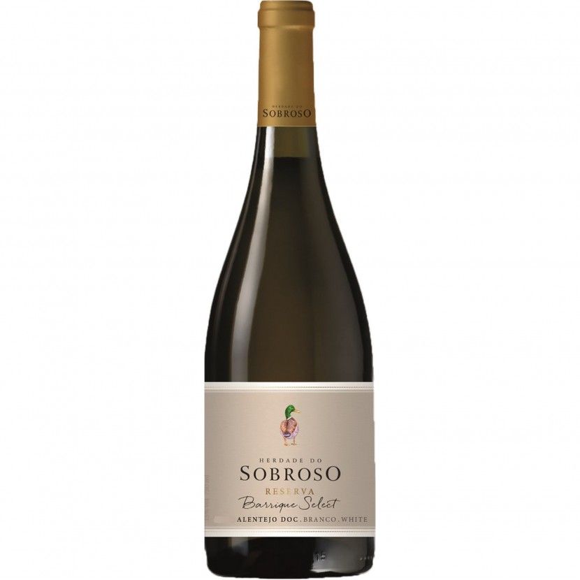 Vinho Branco Alentejo Herdade Sobroso Reserva 75 Cl