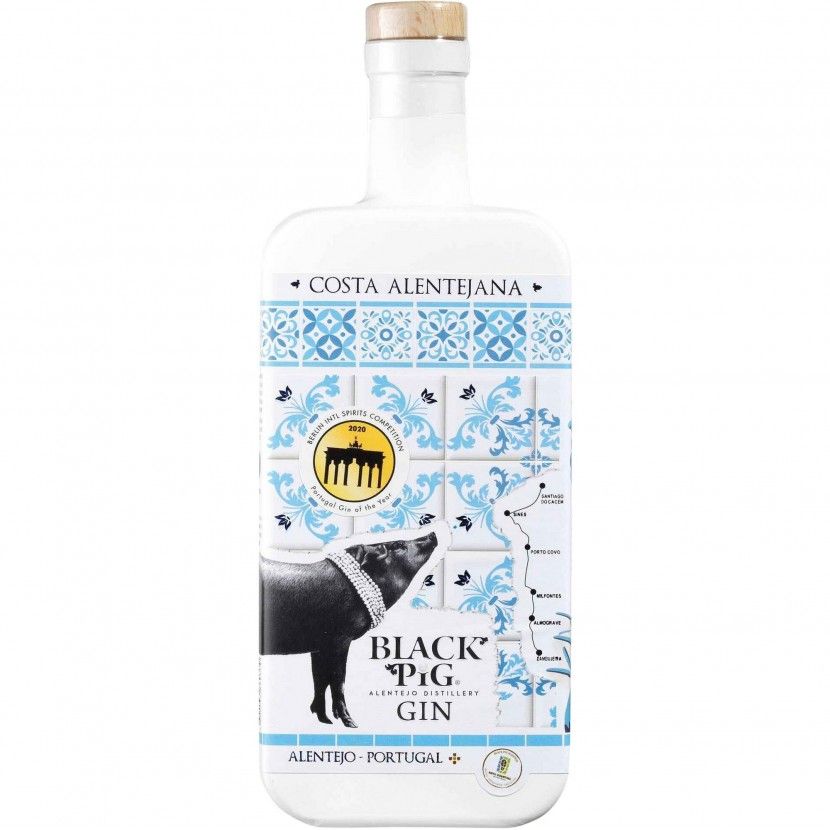 Gin Black Pig Costa Alentejana 50 Cl