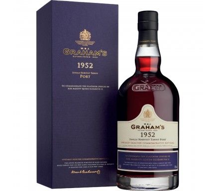 Porto Graham's 1952 Colheita Jubileu Rainha Isabel II 75 Cl