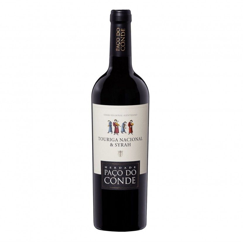 Red Wine Paço Do Conde Touriga Nacional e Syrah 75 Cl