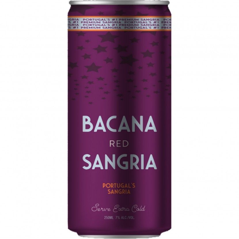 Sangria Bacana Red Can 25 Cl