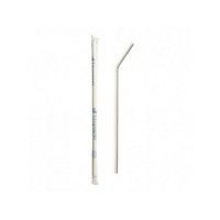 Palhinhas Papel White 5,8x220 mm (Pack 250)