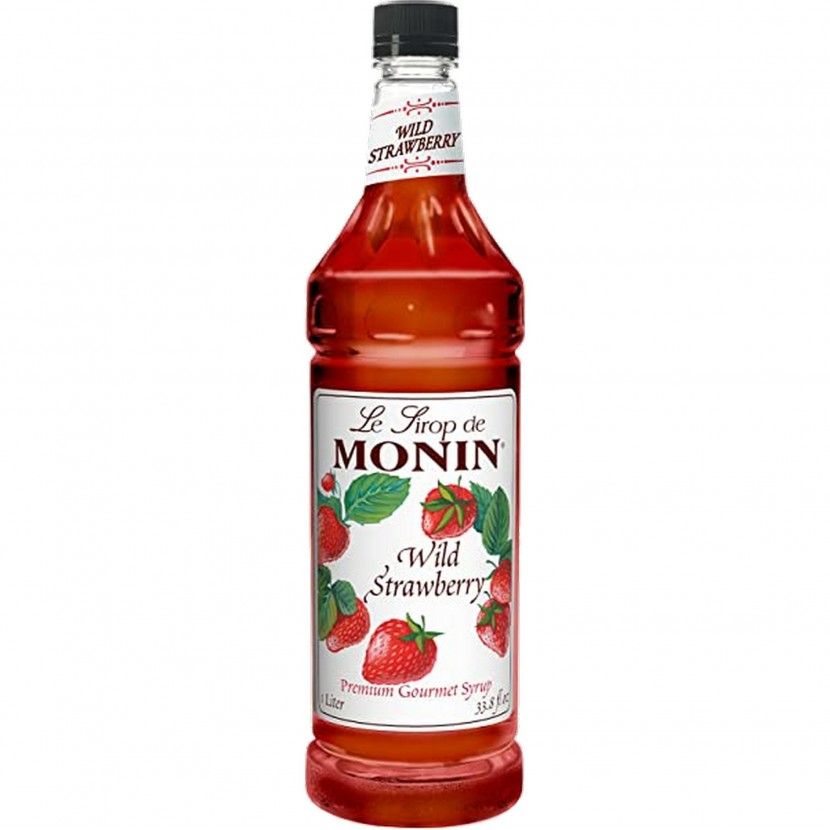 Monin Syrup Morango 1 L Pet
