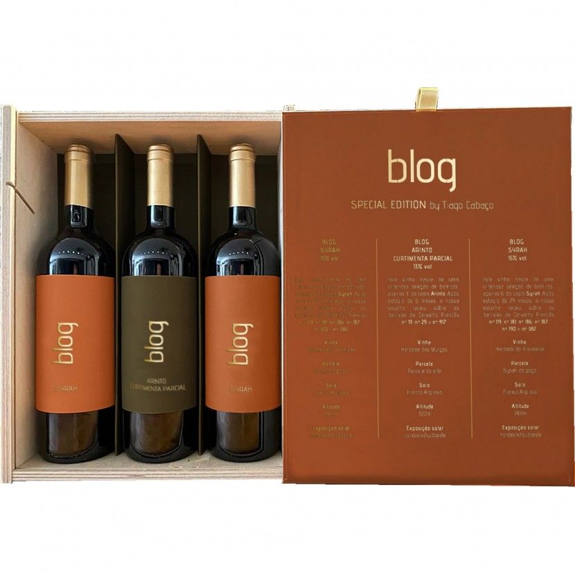 Red Wine Pack Blog Monovarietals ( 3 x 75 Cl )