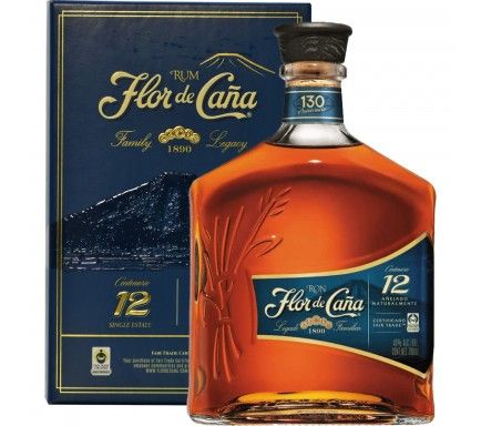 Rum Flor Cana 12 Anos 70 Cl