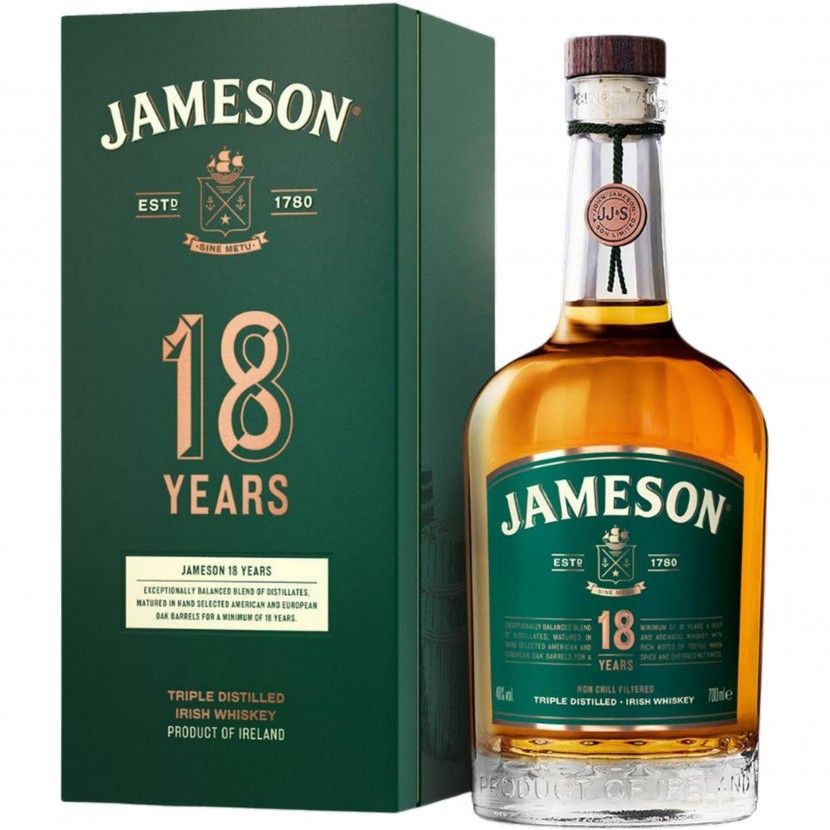 Whisky Jameson 18 Anos 70 Cl