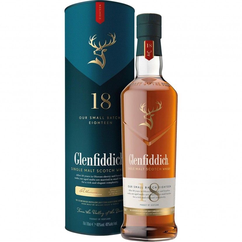 Whisky Malt Glenfiddich 18 Years 70 Cl