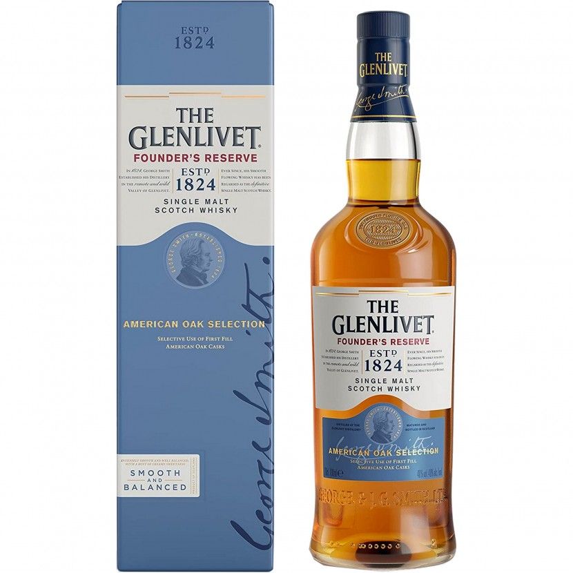 Whisky Malt Glenlivet Founder's Reserve 70 Cl