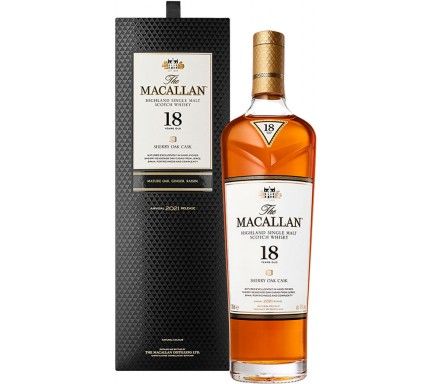 Whisky Malt Macallan Sherry Cask 18 Anos 70 Cl