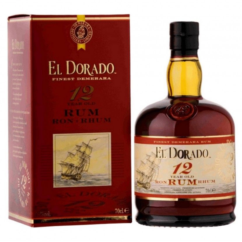 Rum El Dorado 12 Anos 70 Cl