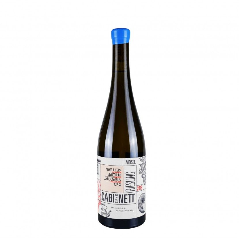 Vinho Branco  Kettern Cabi Sehr Nett Riesling 2018 75 Cl