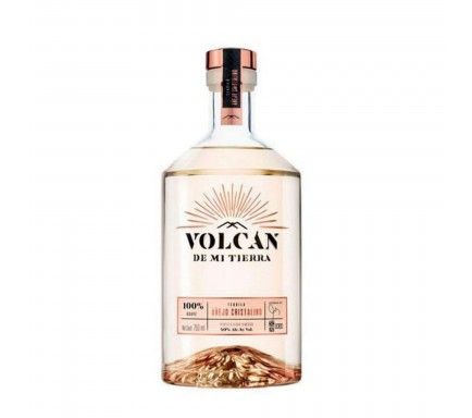 Tequila Volcan de mi Tierra Anejo Cristalino Naked 70 Cl