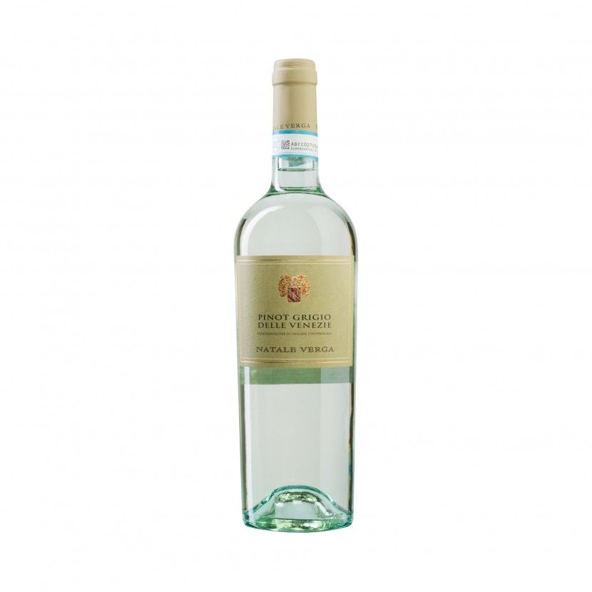 White Wine Natale Verga Pinot Grigio 75 Cl