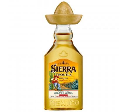 Mini Tequila Sierra Reposado 5 Cl