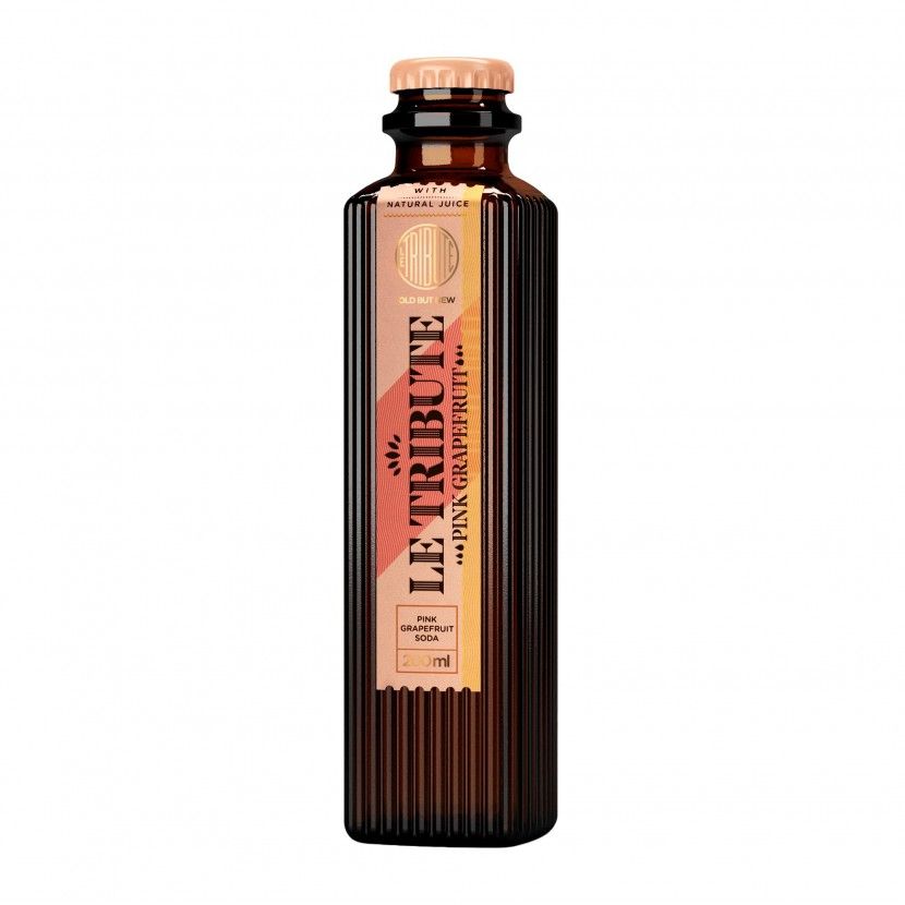 Le Tribute Pink Grapefruit Soda 20 Cl (Pack 24)