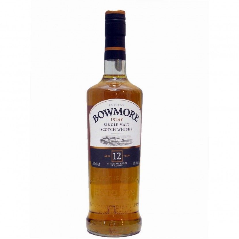 Whisky Malt Bowmore 12 Anos 70 Cl