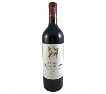 Red  Wine Baron Phillipe Rothschild Chateaux Clerc Milon 2015 75 Cl