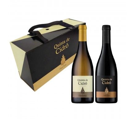 Pack Quinta Cidro 75 CL (1Vinho Tinto Pinot Noir + 1 Vinho Branco Chardonnay )