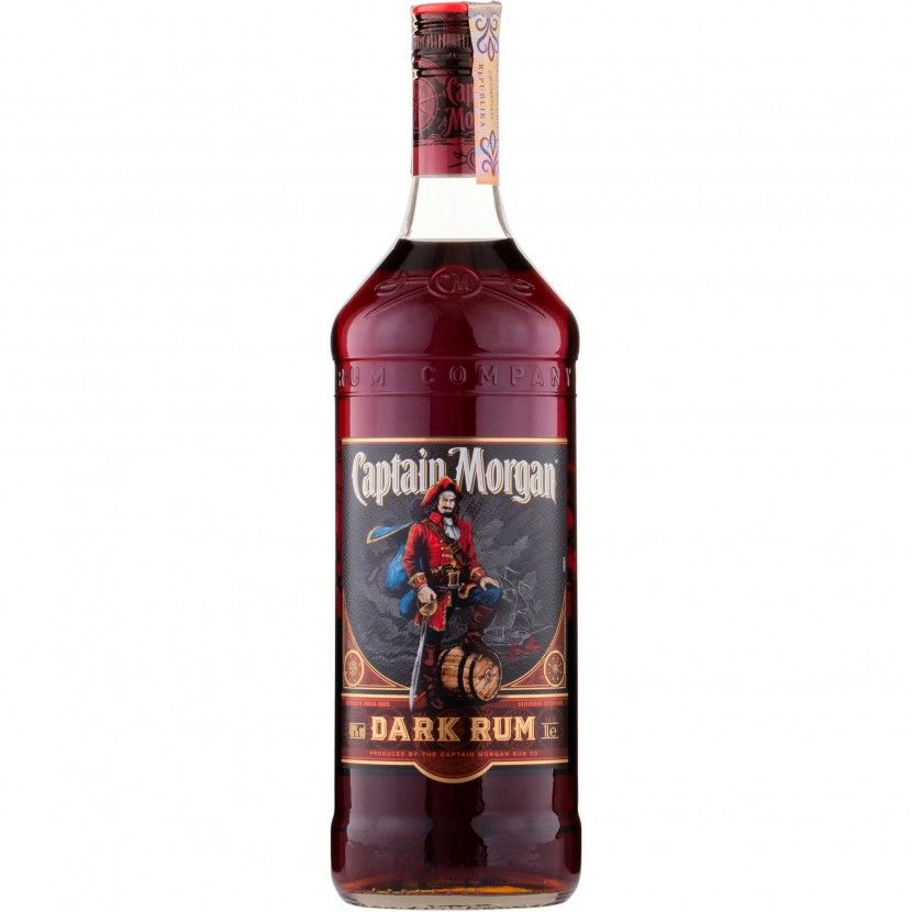 Rum Captain Morgan Black 1 L
