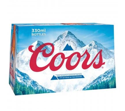 Beer Cerveja Coors 33 Cl  -  (Pack 24)