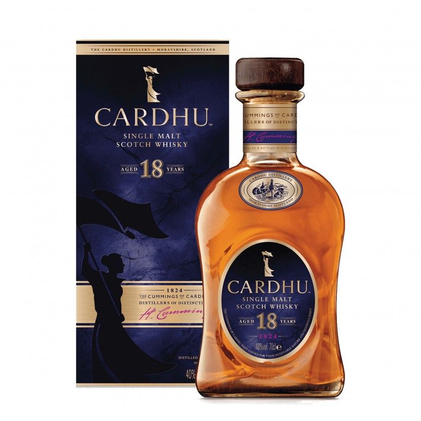 Whisky Malt Cardhu 18 Anos 70 Cl