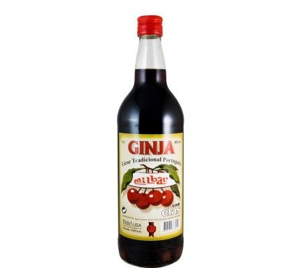 Liquor Ginja Milbar Com Fruto 1 L