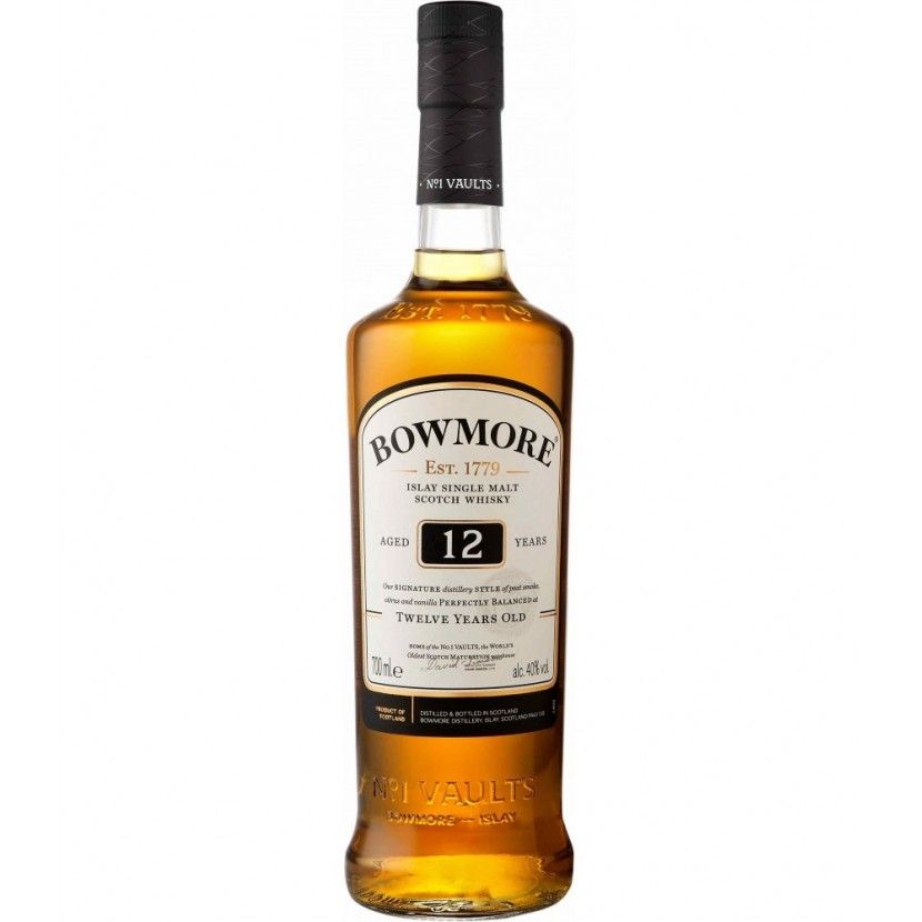 Whisky Malt Bowmore 12 Anos 70 Cl