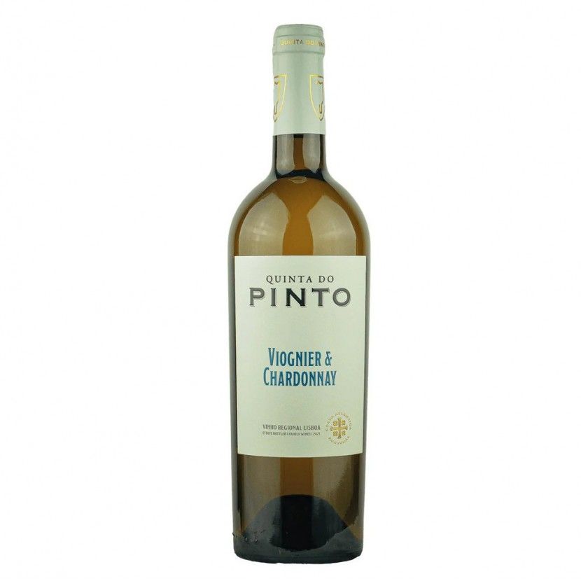 Vinho Branco Quinta do Pinto Viognier & Chardonnay 2022 75 Cl