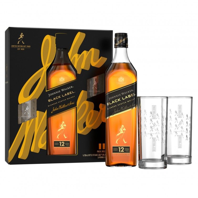 Whisky Johnnie Walker Black 70 Cl