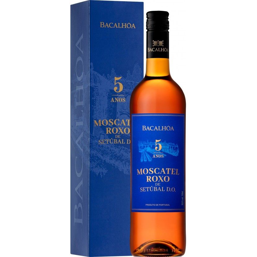 Moscatel Bacalhoa Roxo  5 Anos 75 Cl