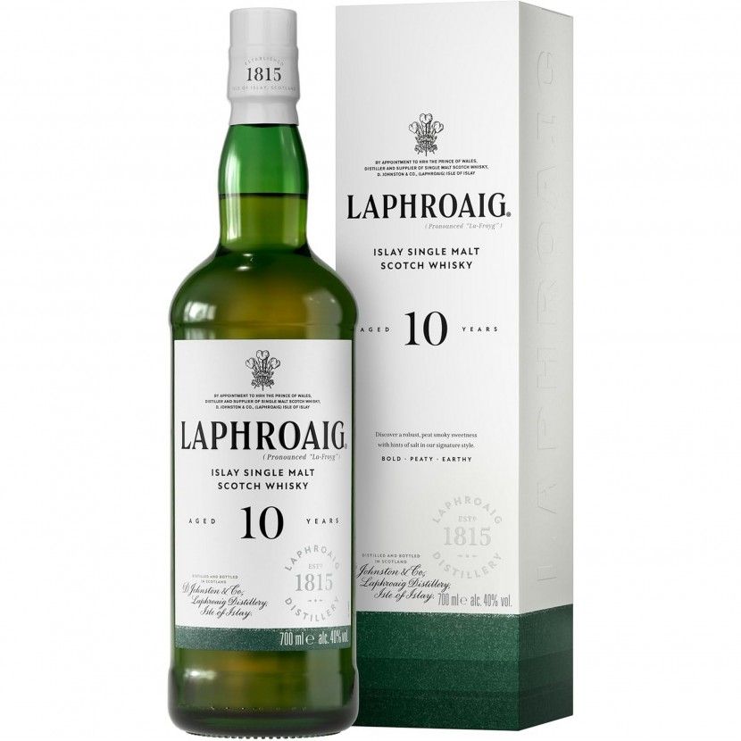 Whisky Malt Laphroaig 10 Anos 70 Cl