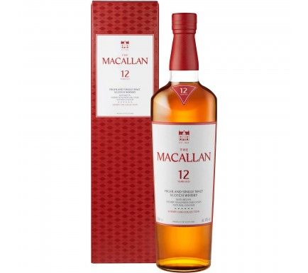 Whisky Malt Macallan Sherry Cask 12 Anos 70 Cl