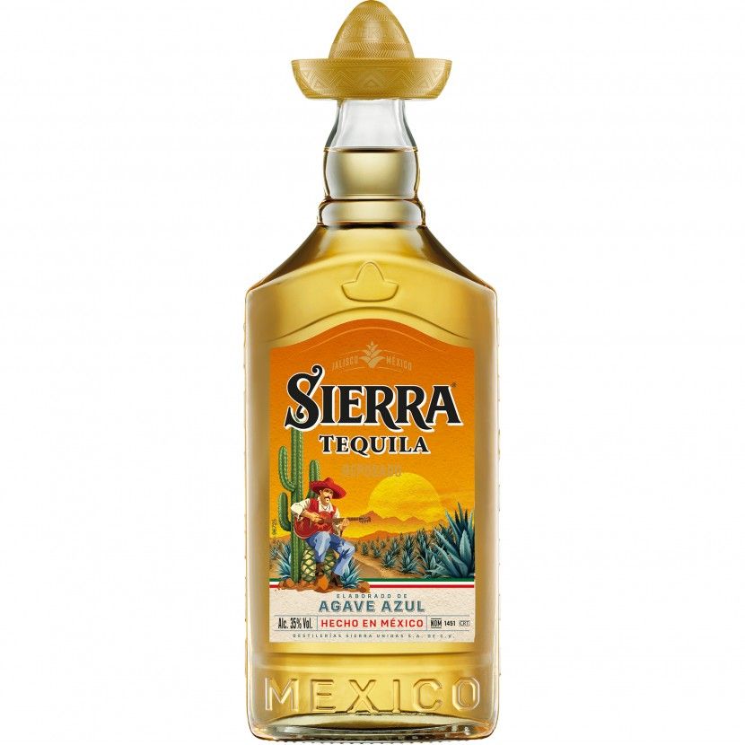 Tequila Sierra Reposado 70 Cl