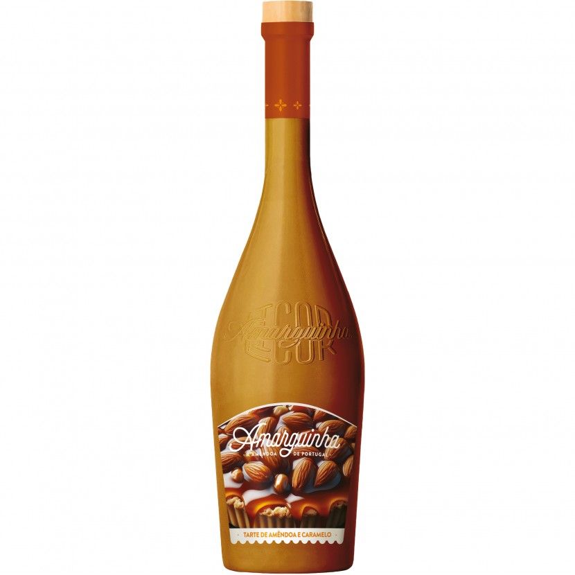 Licor Creme de Amarguinha Tarte de Amendoa & Caramelo 70 Cl
