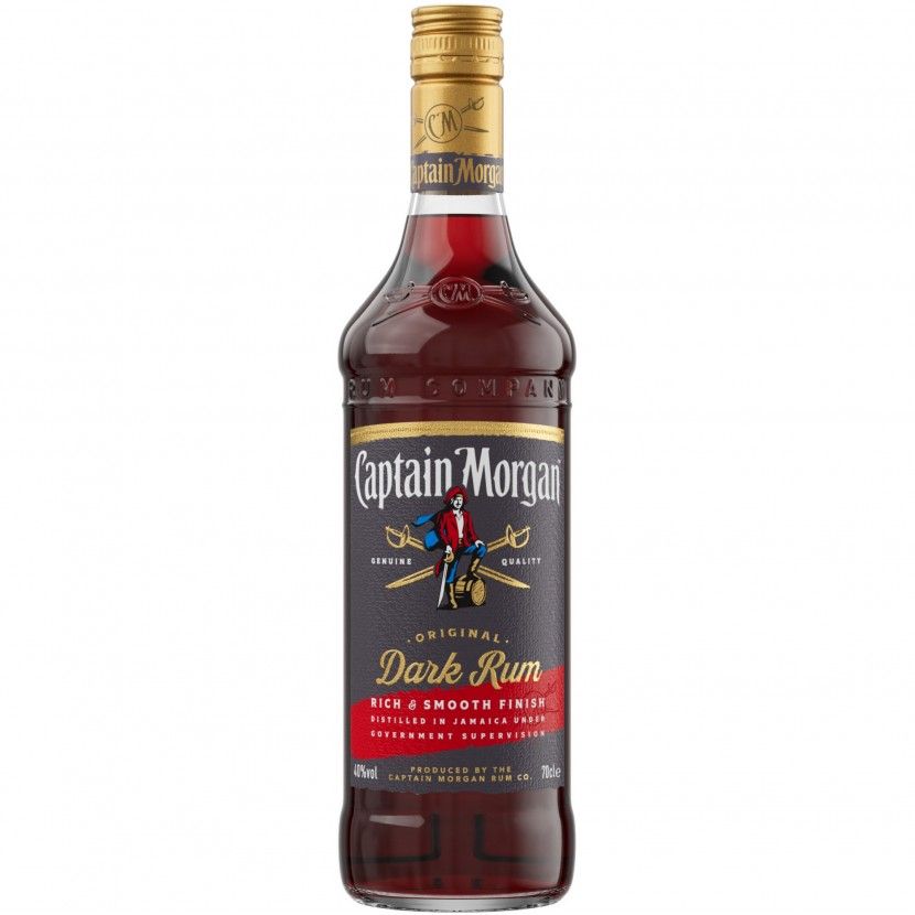Rum Captain Morgan Black 70 Cl