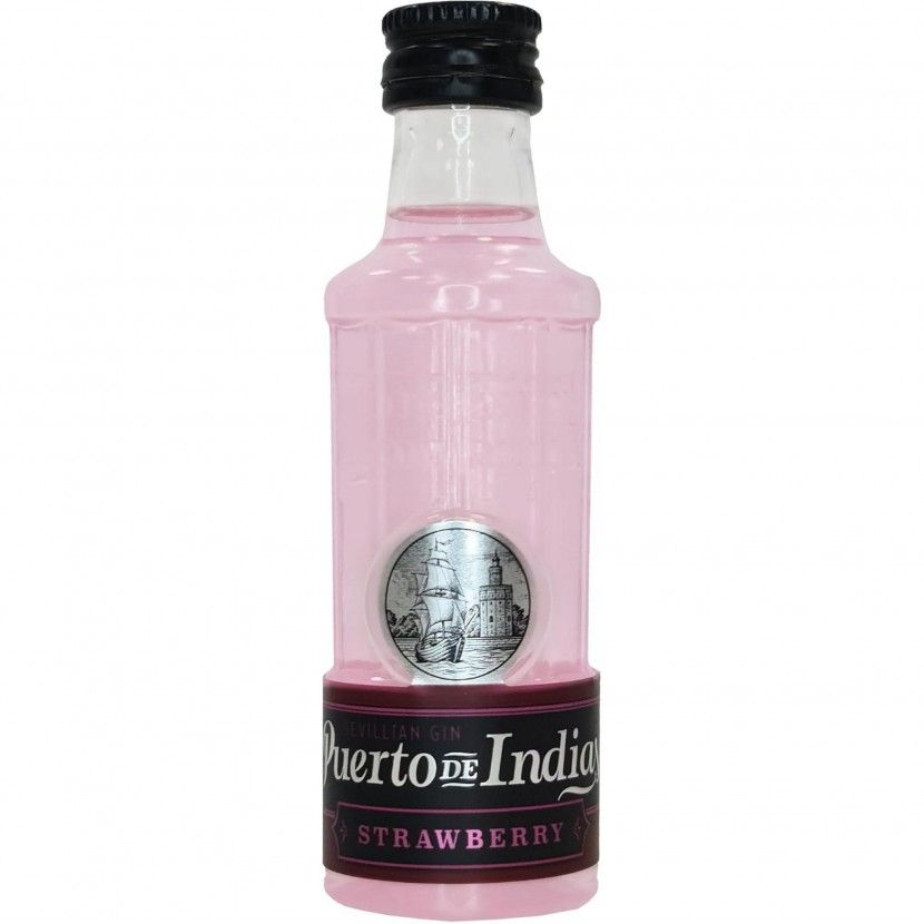 Gin Puerto Indias Strawberry 5 Cl