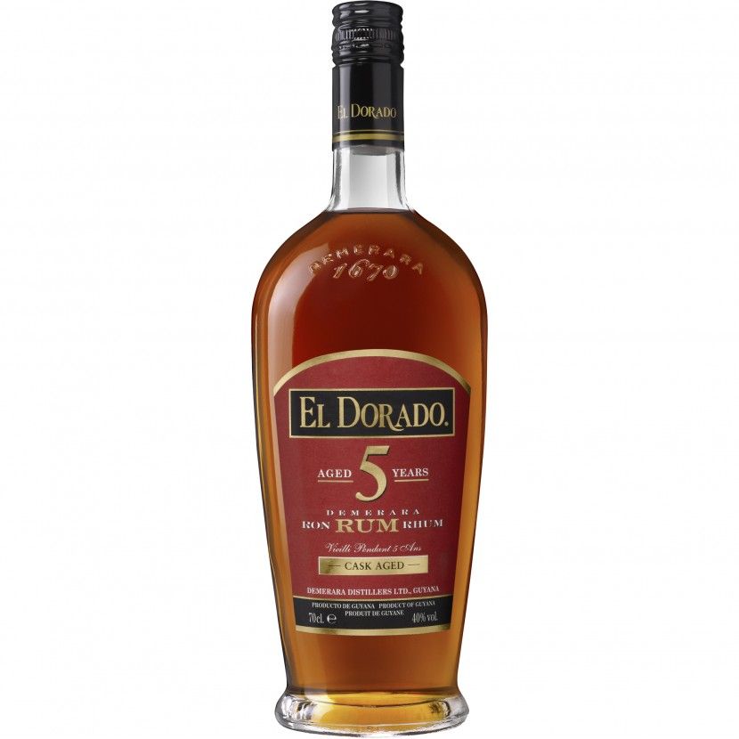 Rum El Dorado 5 Anos 70 Cl