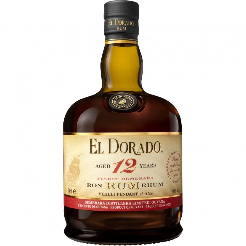 Rum El Dorado 12 Anos 70 Cl