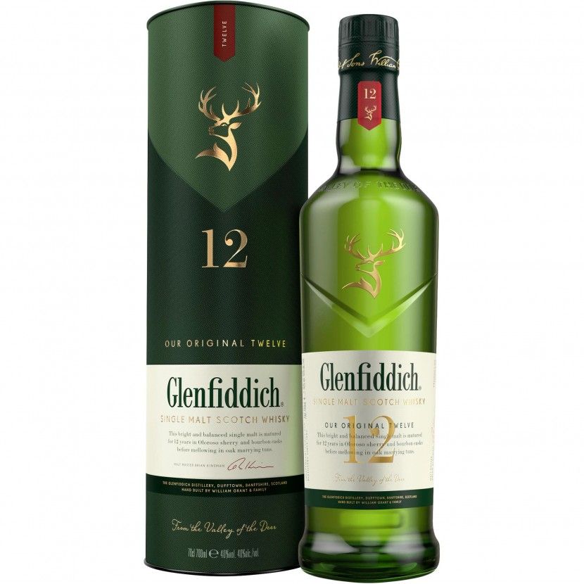 Whisky Malt Glenfiddich 12 Anos 70 Cl