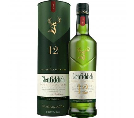 Whisky Malt Glenfiddich 12 Anos 70 Cl