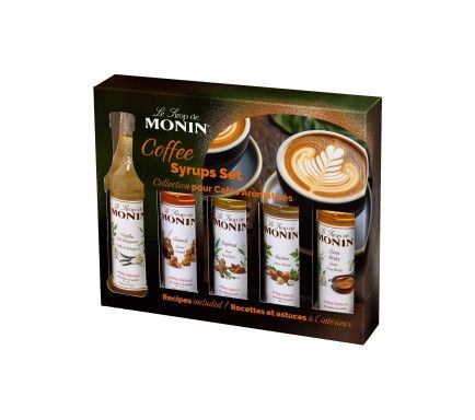 Monin Coffee Set (5 x 5 Cl)