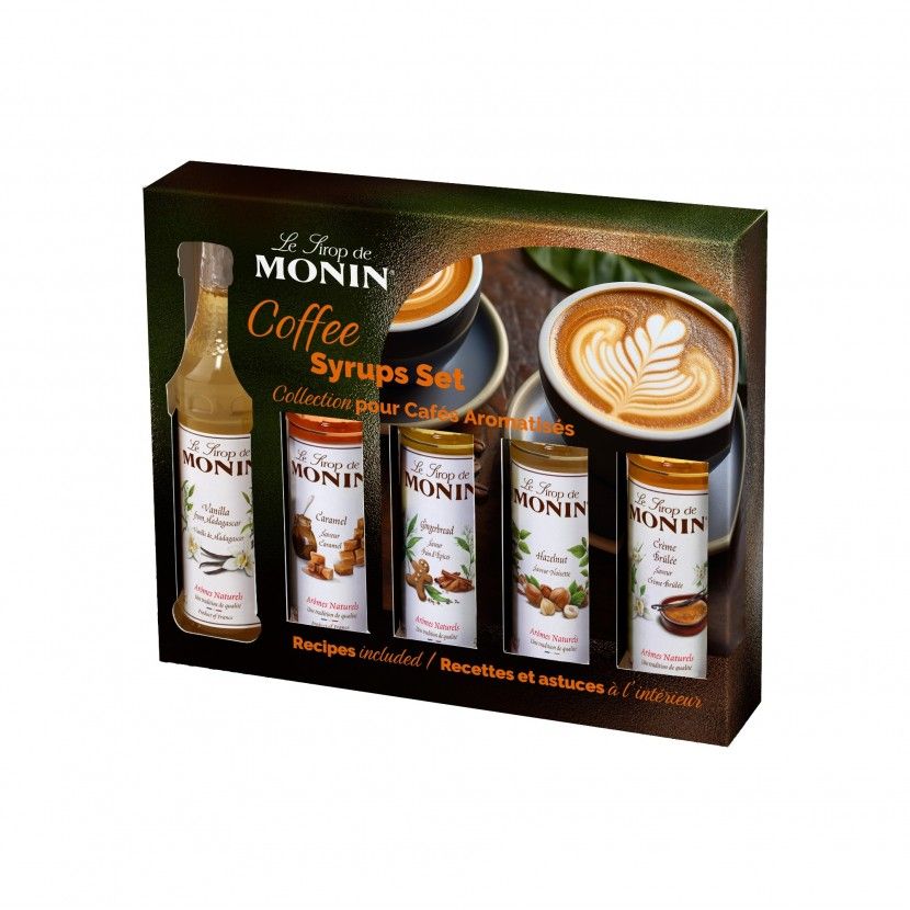 Monin Coffee Set (5 x 5 Cl)