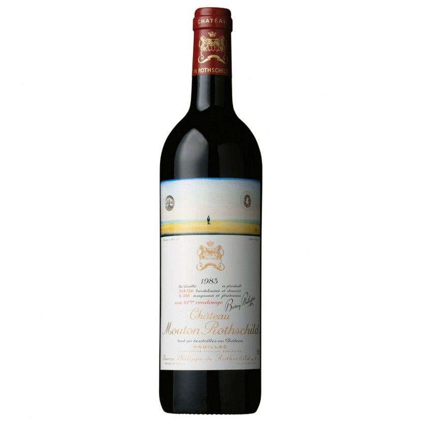 Red Wine Chateau Mouton Rothschild 1983 75 Cl