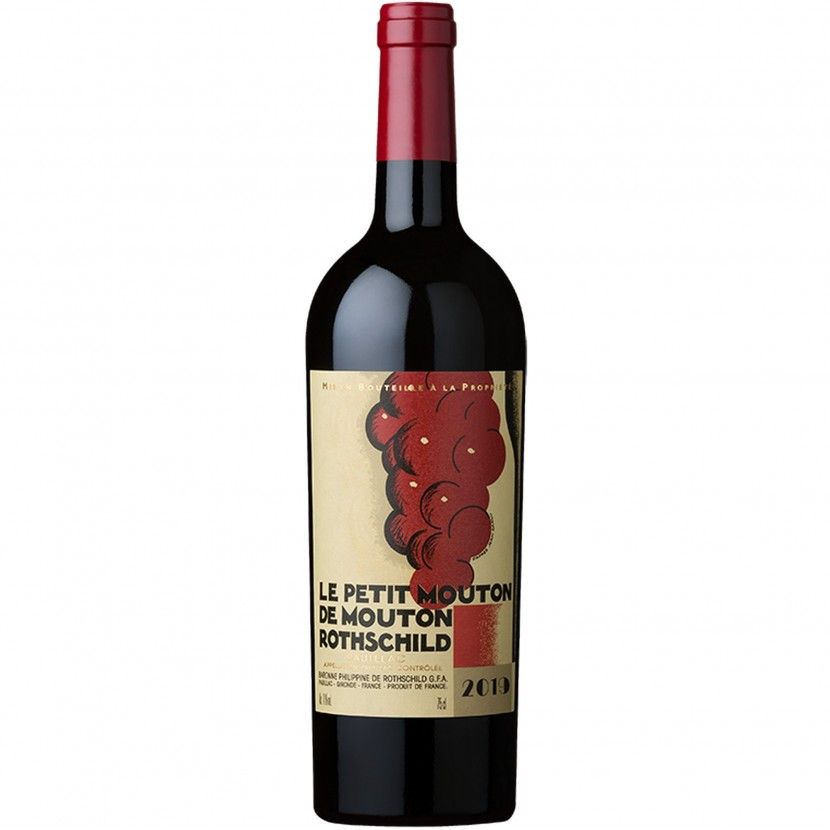 Vinho Tinto Le Petit Mouton de Mouton Rothschild 2019 75 Cl