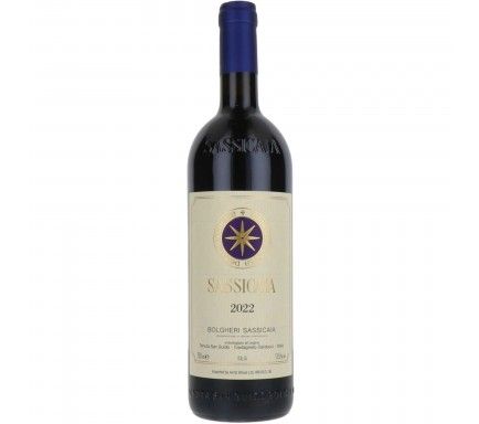 Vinho Tinto Sassicaia 2022 75 Cl