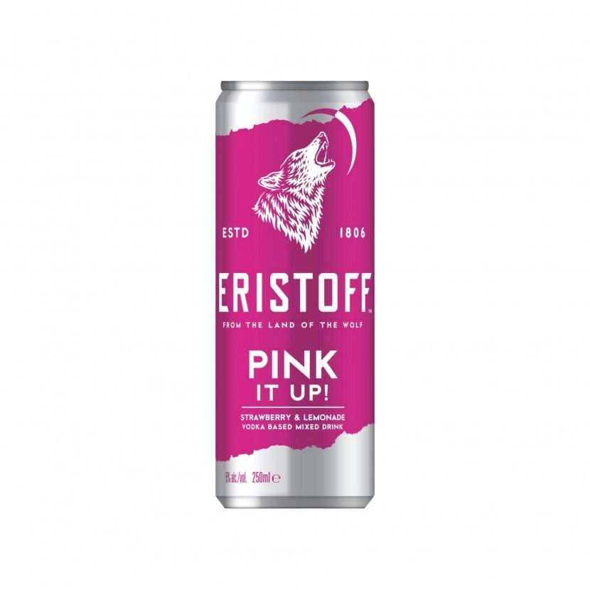 Eristoff Pink 25 Cl (Pack 12)